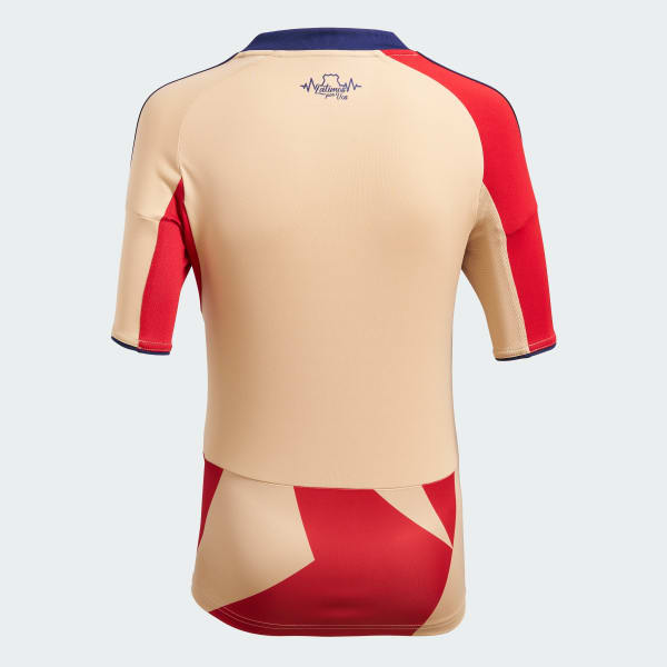 Rojo Camiseta Tercera DIM 2025 Niño