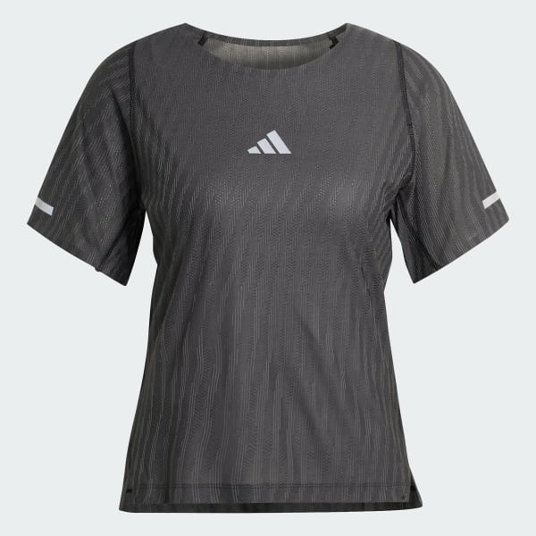 adidas ADI365 Climacool+ Engineered T-Shirt - Black | Free
