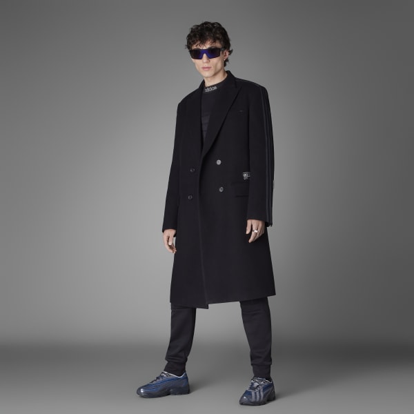 adidas Blue Version Chile Wool Coat - Black | Men's Lifestyle | adidas US
