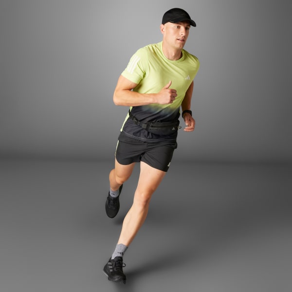 Green Own the Run CLIMACOOL Colorblock Tee