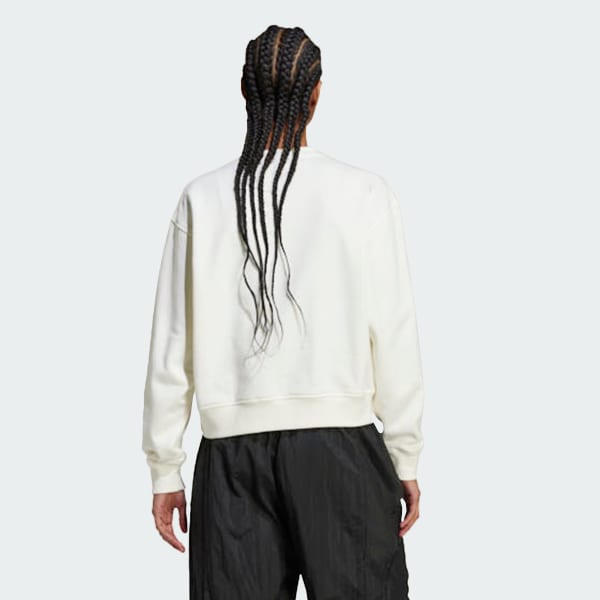 White '80s Sweatshirt