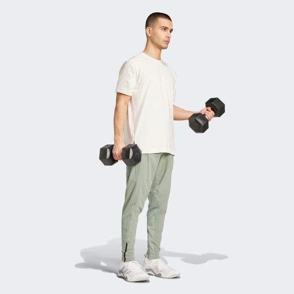 zelená Tepláky Designed for Training Hybrid