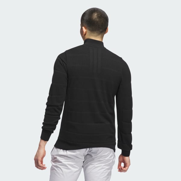 noir Haut maille zip 1/4 coupe-vent Ultimate365 Tour