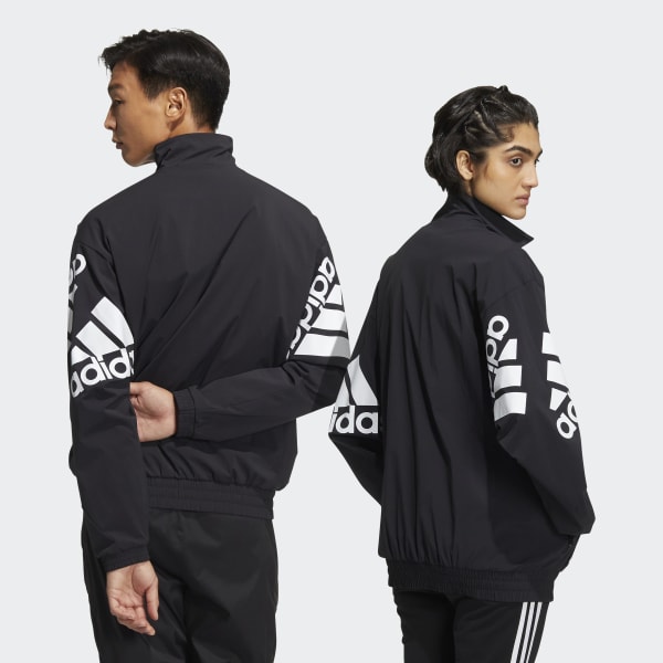 Black Brand Love Woven Jacket (Gender Neutral) ZF047