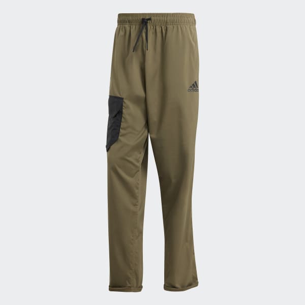 zelená Kalhoty All Blacks Rugby Lifestyle Tapered-Cuff
