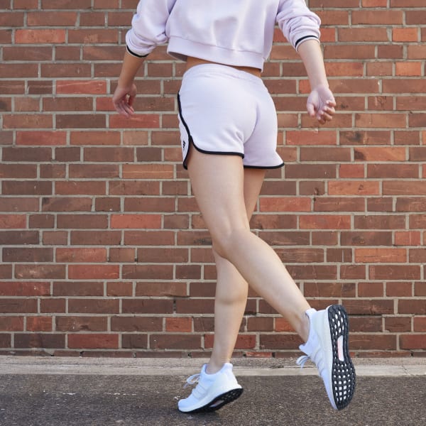 Roze French Terry High-Rise Short