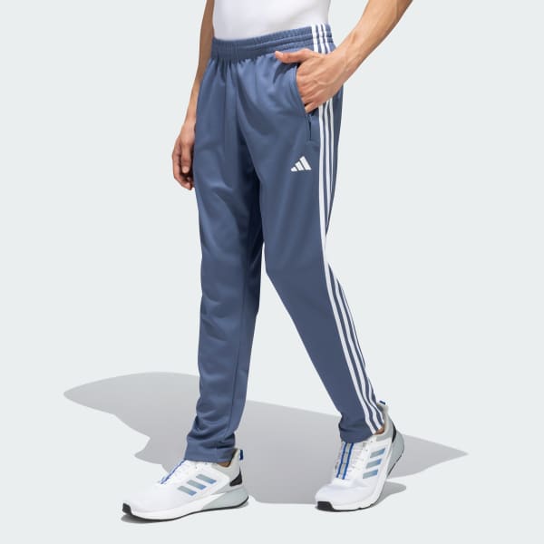 Blue 3 Stripes Training Track Pants