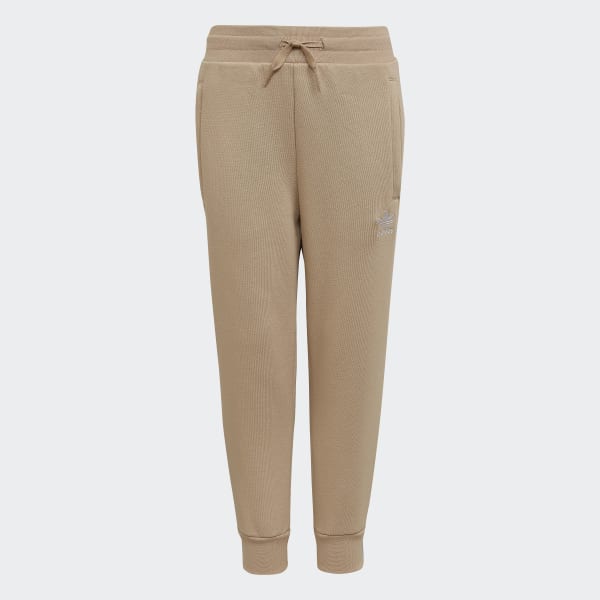 Beige Conjunto Buzo con Capucha Adicolor