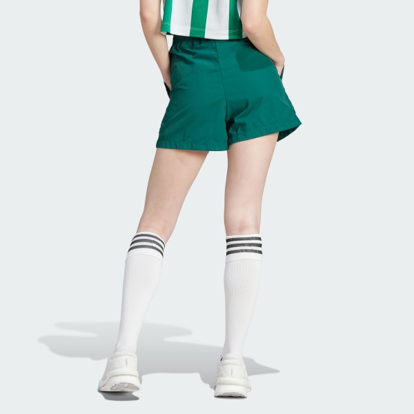 Green Tiro Snap-Button Shorts