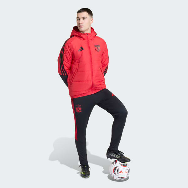 Rojo Chaqueta de Invierno Tiro26 Colo-Colo