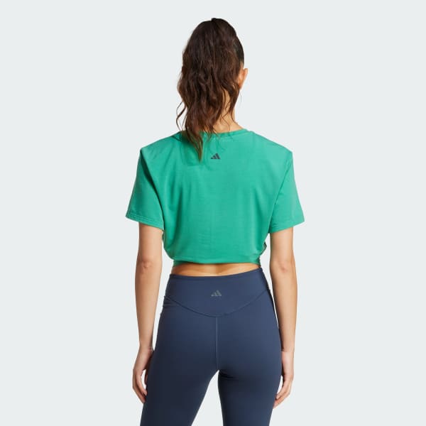 Green Yoga Tee
