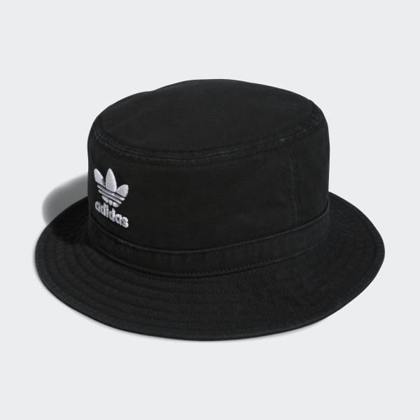Fabel Lastig interieur adidas Washed Bucket Hat - Black | Kids' Lifestyle | adidas US