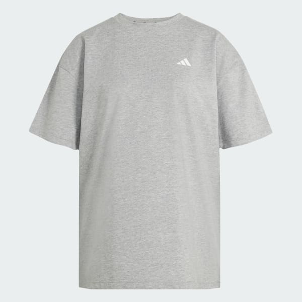 Grey PrimeLift Essentials Workout Oversized T-Shirt