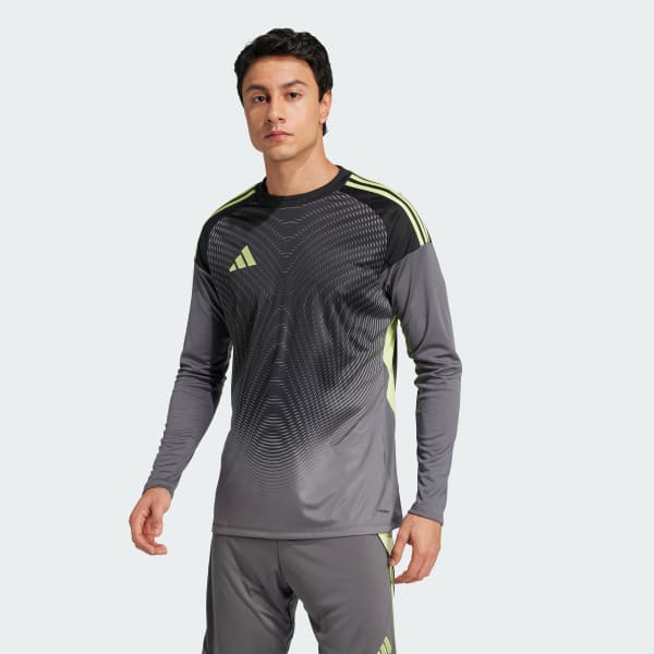 Grey Tiro 25 Competition Goalkeeper Long Sleeve Jersey