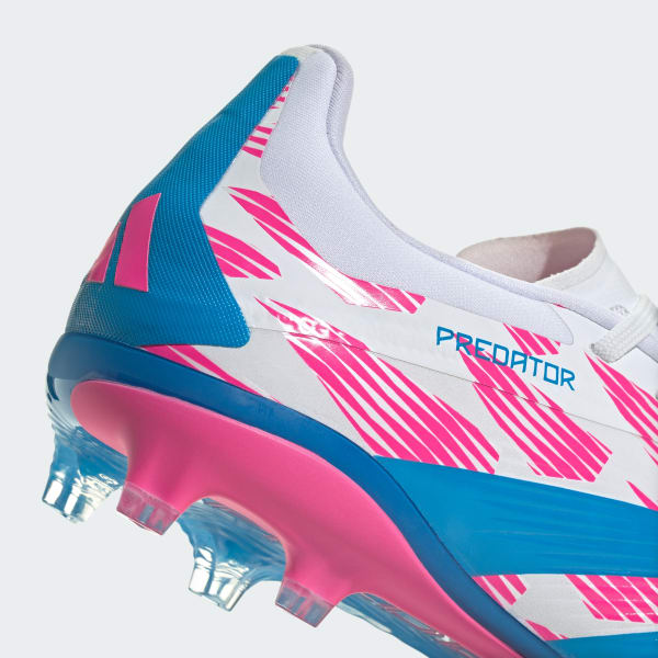 adidas Predator Elite Firm Ground Soccer Cleats - White