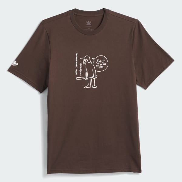 Brown Shmoofoil Out of the Park Tee (Gender Neutral)