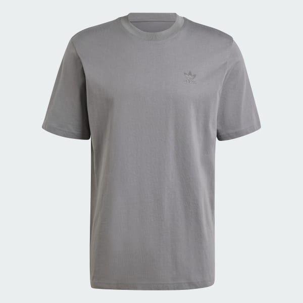 Cinzento T-shirt com estampado