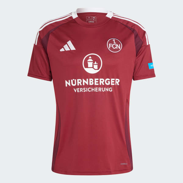 Bordo Camisola Principal 24/25 do 1. FC Nürnberg