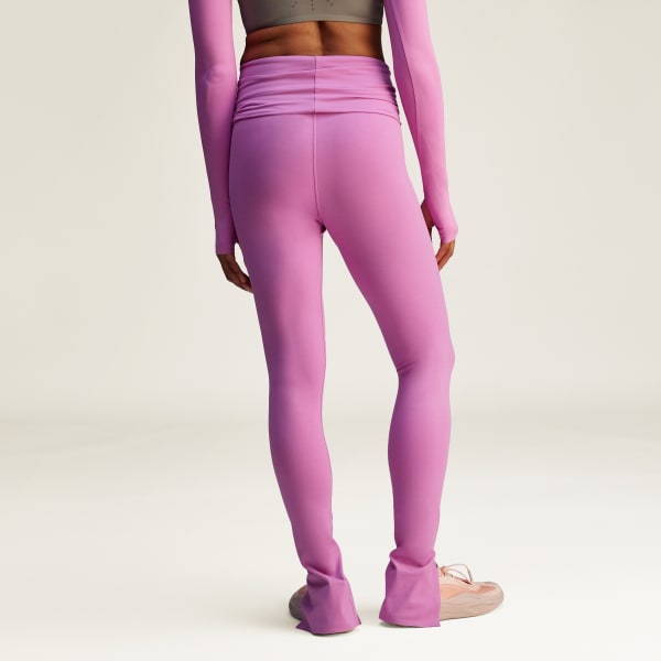Paars adidas by Stella McCartney TrueStrength Splitcuff Legging