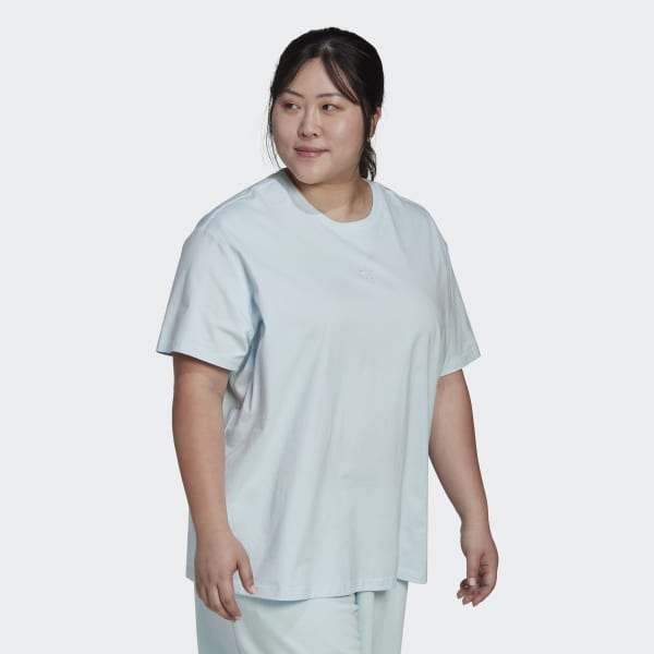 Niebieski Tee (Plus Size) L6160