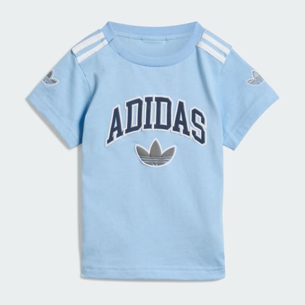 Blue TEE & SHORT SET