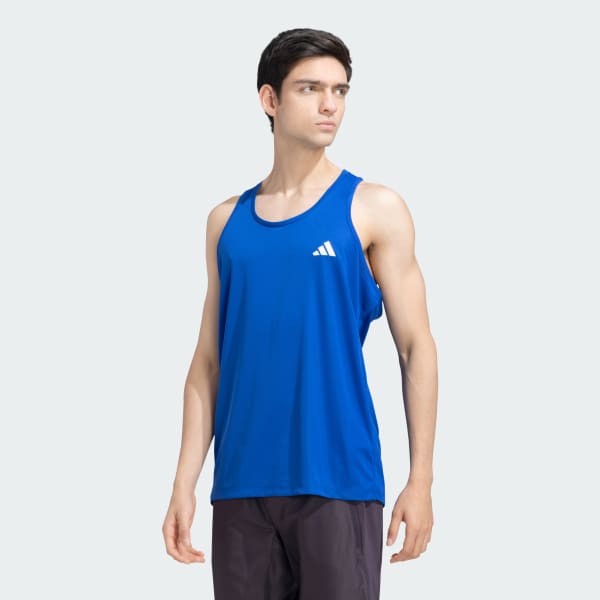 Blue Own The Run Tank