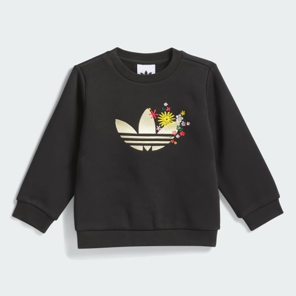 Μαύρο ΣΕΤ CREW adidas Originals x Liberty London
