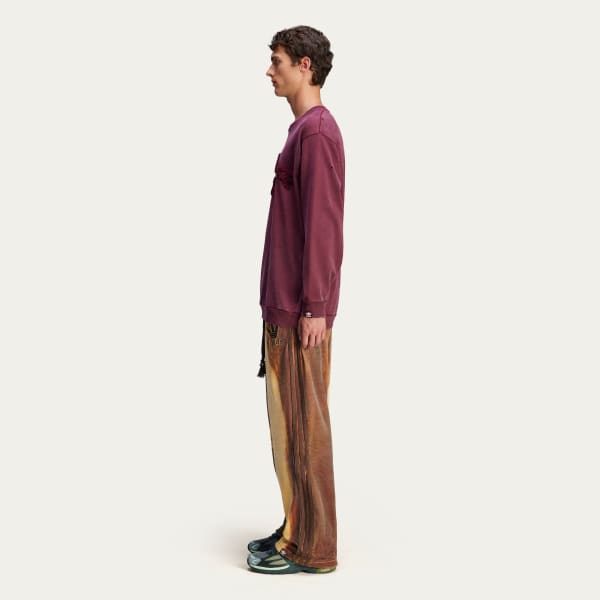 Brown Song For The Mute Velvet Pants (Gender Neutral)