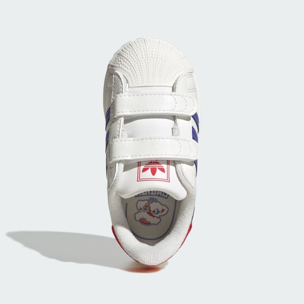 White Superstar II Comfort Closure Shoes Kids