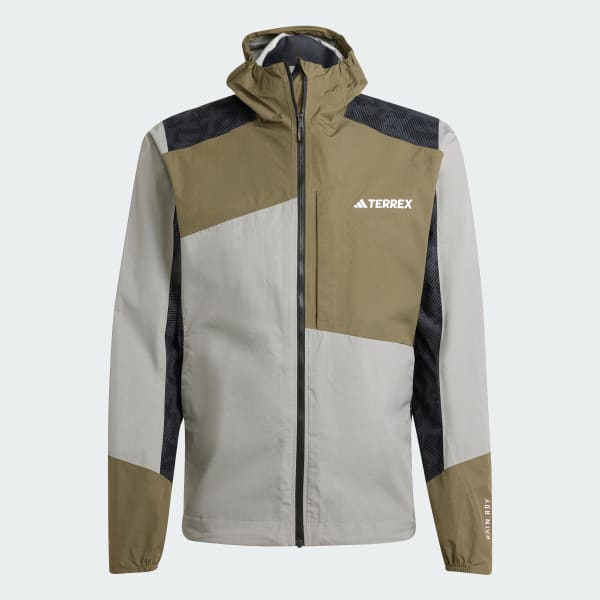 gris Veste TERREX Xperior Hybrid RAIN.RDY