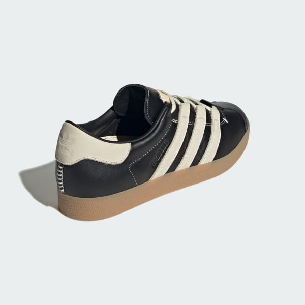 Black leather outlet gazelles womens