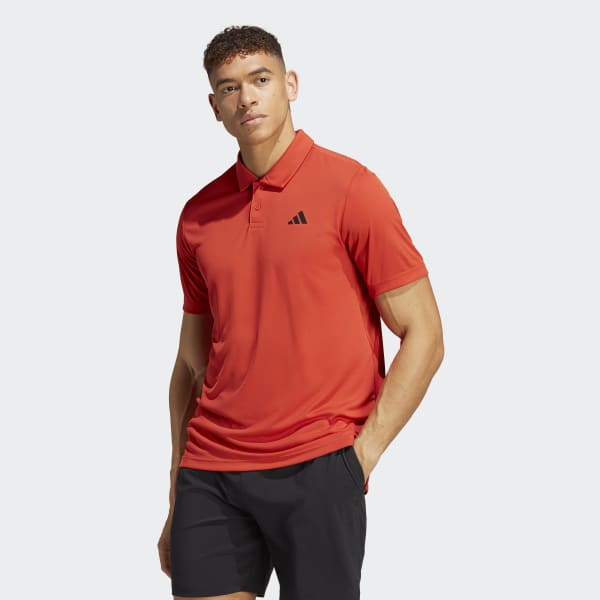 adidas Club 3-Stripes Tennis Polo Shirt - Red | adidas Malaysia