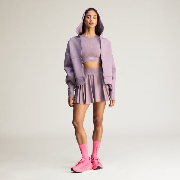 Paars adidas by Stella McCartney Training Croptop