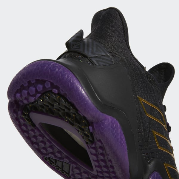 adidas Mahomes 1 Black Panther Impact FLX Shoes Black Unisex