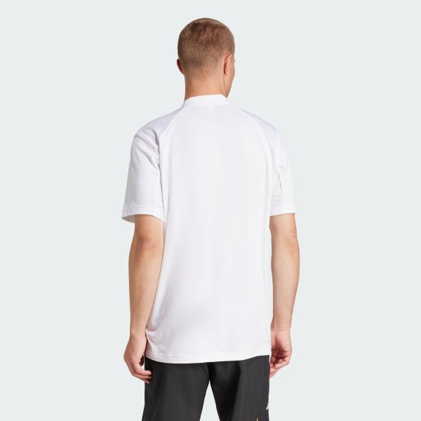 White Club Tennis Climacool Henley Shirt