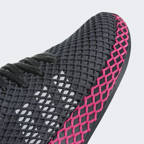 adidas deerupt pink and black