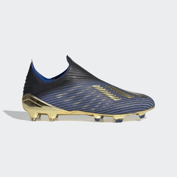 blue and gold adidas soccer cleats