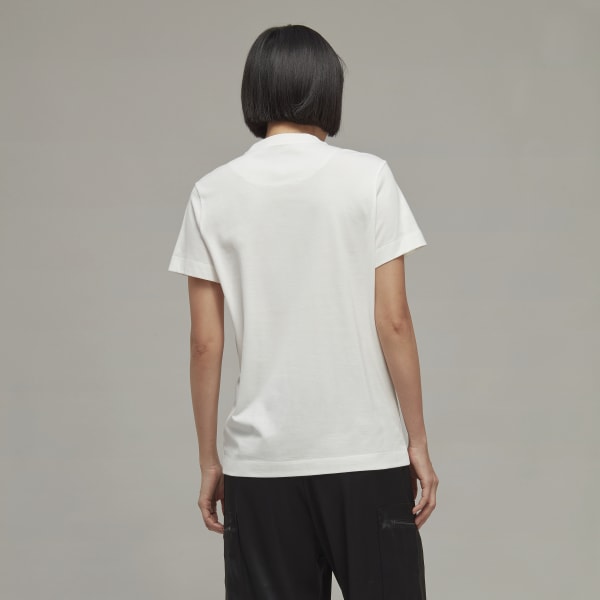 Wit Y-3 Classic Chest Logo T-shirt 14104