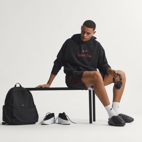 ブラック アンソニー・エドワーズ クレージー ライト AOP ショーツ