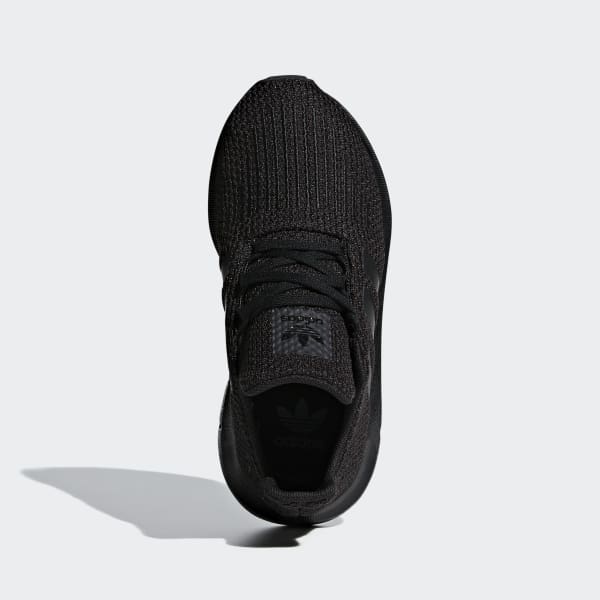 core black adidas swift run
