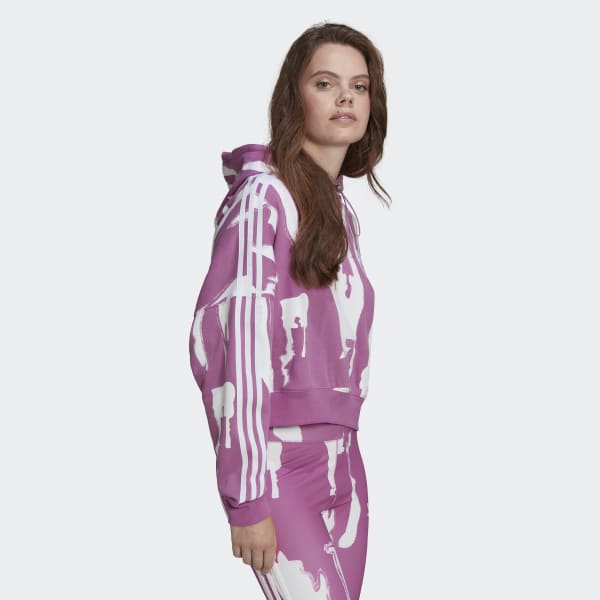 Paars Hoodie KGJ53