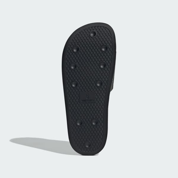 Black Adilette Slides