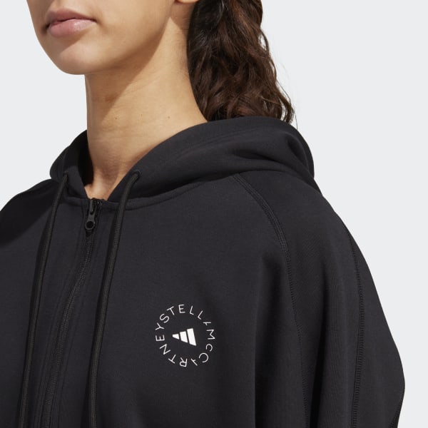 adidas | Cropped Hoodie Black Training | adidas Stella US Women\'s - McCartney by