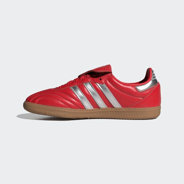 adidas Samba Long Tongue Shoes - Red | Free Shipping with adiClub