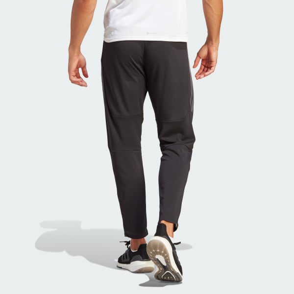 Negro Pantalón Run Icons 3 Tiras