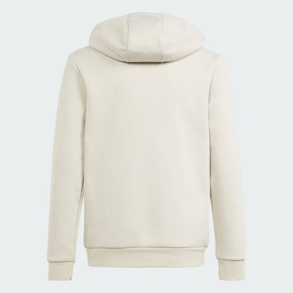 Beige Polera con Capucha Adicolor