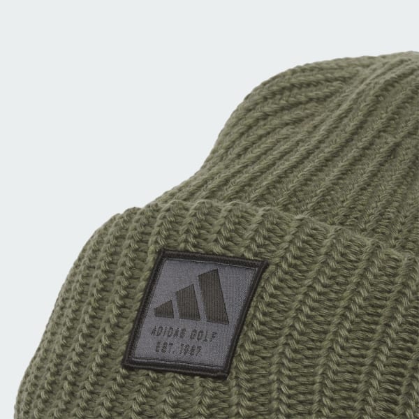 zelená Čepice Double Cuff Chunky
