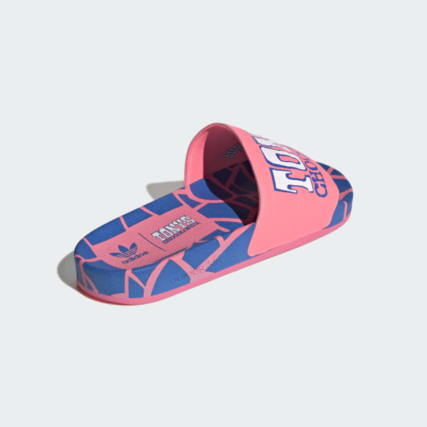 Red Adilette Tony's Chocolonely Slides