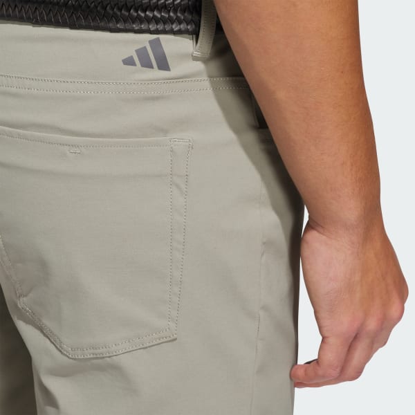 Adidas Ultimate365 5 Pocket Trousers - Silver Pebble Adidas Ultimate365 5 Pocket Trousers - Silver Pebble