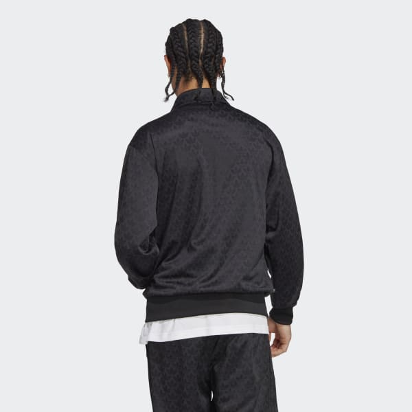 Schwarz Graphics Monogram Originals Jacke
